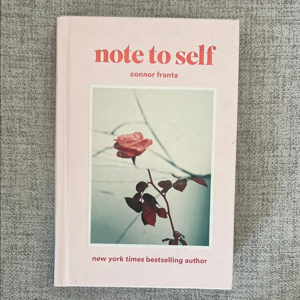 Note to Self by Connor Franta - Pink Cover